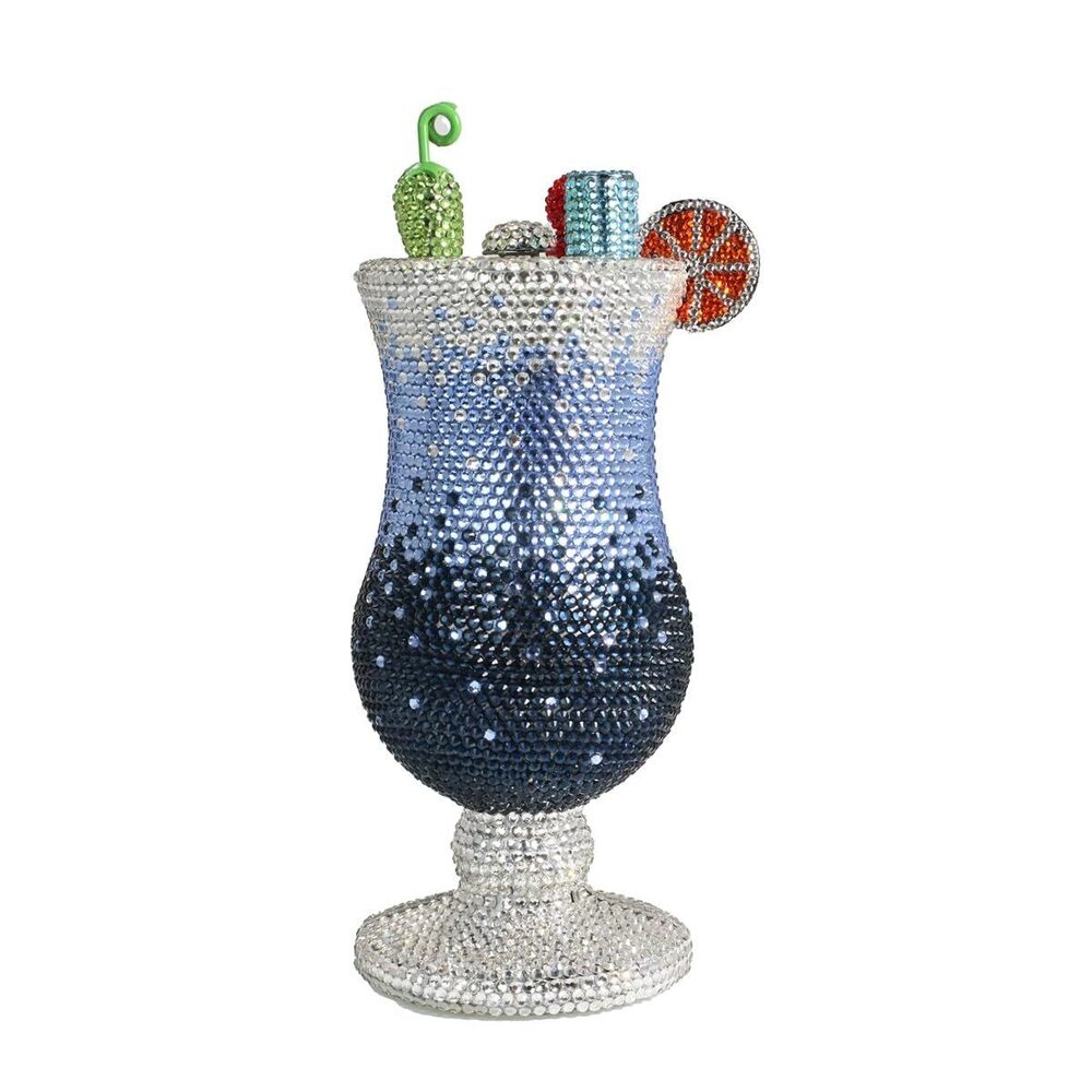 6900 Luxury Goblet Rhinestone Evening Bag Cocktail Cup Crystal Clutch Full